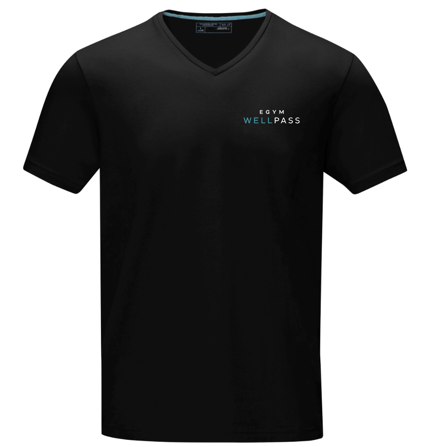 Wellpass Sportshirt Herren V-Ausschnitt